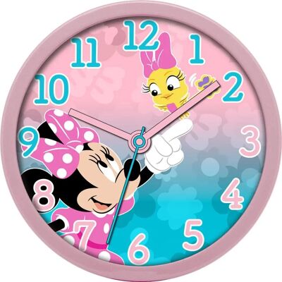 Minnie Mouse Rózsaszín Falióra - 25cm Gyerek Dekoráció Minnie Mouse Rózsaszín Falióra - 25cm Gyerek Dekoráció