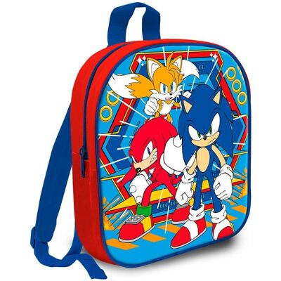 Mochila oficial de niños Sonic the Hedgehog - Mochila, Rojo, 29cm Mochila oficial de niños Sonic the Hedgehog - Mochila, Rojo, 29cm