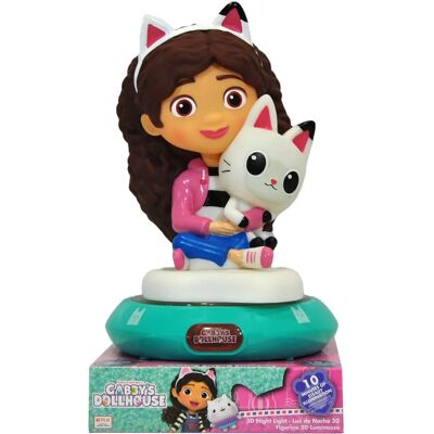 KiDS Licensing Gabby Dollhouse 3D LED Nachtlampe - Nachtlampe KiDS Licensing Gabby Dollhouse 3D LED Nachtlampe - Nachtlampe