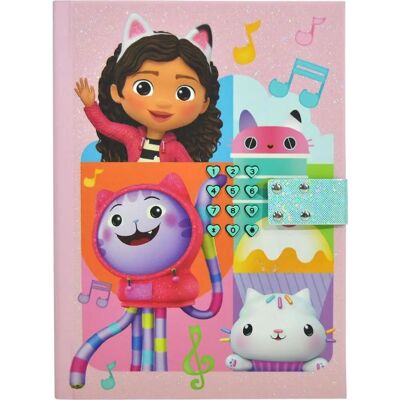 Journal Secret Rose de Gabbys Dollhouse avec Son - Journal Journal Secret Rose de Gabbys Dollhouse avec Son - Journal