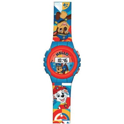 Paw Patrol Blaue Digitale Kinderuhr - Uhr Paw Patrol Blaue Digitale Kinderuhr - Uhr