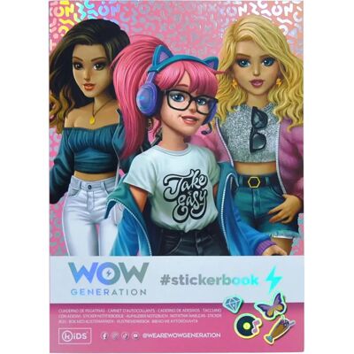WOW GENERATION Stickerbuch - Bunt mit bunten Aufklebern WOW GENERATION Stickerbuch - Bunt mit bunten Aufklebern