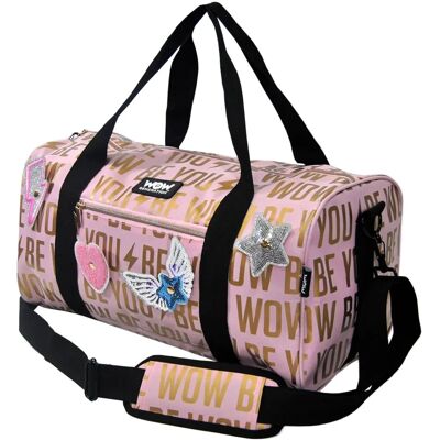 Wow Generation Rosa Barne Treningsbag med Utbyttbare Patches Wow Generation Rosa Barne Treningsbag med Utbyttbare Patches