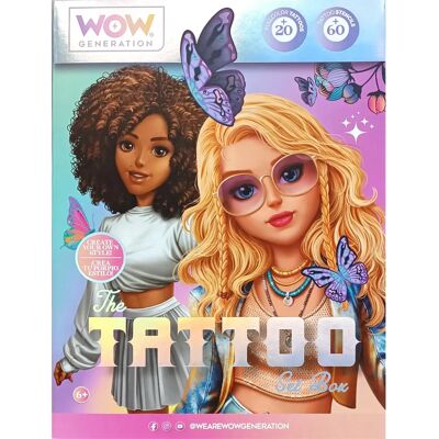 Ensemble de Tatouages WOW Generation - Ensemble de Tatouages - Publicité Ensemble de Tatouages WOW Generation - Ensemble de Tatouages - Publicité
