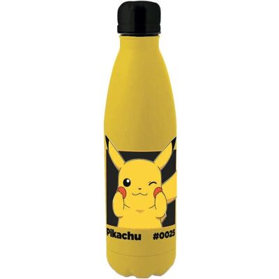 Garrafa de água Pokémon infantil em aço inox 500ml - Garrafa de água Garrafa de água Pokémon infantil em aço inox 500ml - Garrafa de água