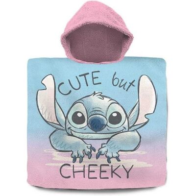 Disney Stitch Katoen Poncho - 60x120cm - Strand & Zwembad Disney Stitch Katoen Poncho - 60x120cm - Strand & Zwembad