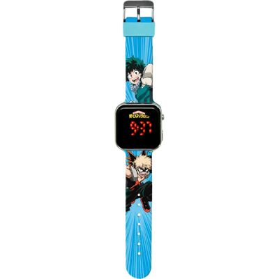 Kinder LED-Uhr My Hero Academia - Lizenzierter Charakter Kinder LED-Uhr My Hero Academia - Lizenzierter Charakter