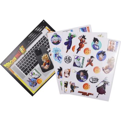 Conjunto de Autocolantes de Dragon Ball - Conjunto de autocolantes Conjunto de Autocolantes de Dragon Ball - Conjunto de autocolantes