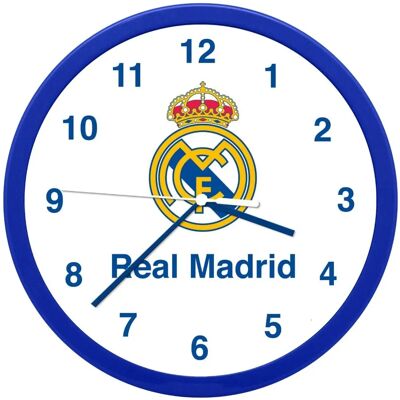 Real Madrid FC Wanduhr - Offiziell lizenziert Real Madrid FC Wanduhr - Offiziell lizenziert