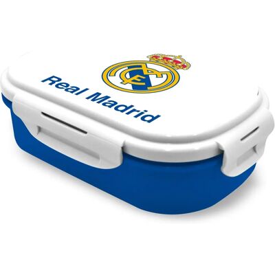 Real Madrid Kinder Lunchbox mit Löffel und Gabel - Lunchbox Real Madrid Kinder Lunchbox mit Löffel und Gabel - Lunchbox