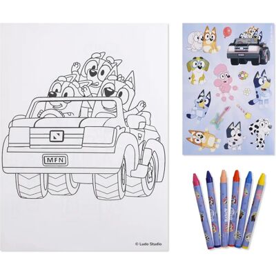 Kids Bluey Estuche Escolar Doble - school case Kids Bluey Estuche Escolar Doble - school case