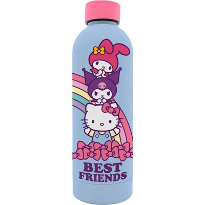 Hello Kitty Kinderfles - Roestvrij staal 800ml - Kids Licentie Hello Kitty Kinderfles - Roestvrij staal 800ml - Kids Licentie