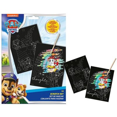 Nickelodeon Paw Patrol Kunstset - Scratch Art für Kinder Nickelodeon Paw Patrol Kunstset - Scratch Art für Kinder