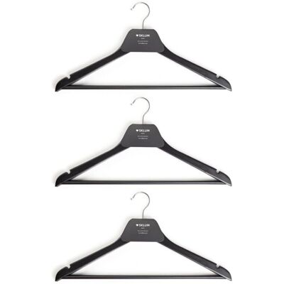 SKLUM Set di 6 appendini per bambini in legno nero - Appendini per vestiti SKLUM Set di 6 appendini per bambini in legno nero - Appendini per vestiti