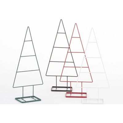 SKLUM Thri Bianco - Albero di Natale in Acciaio Minimalista - 45cm SKLUM Thri Bianco - Albero di Natale in Acciaio Minimalista - 45cm