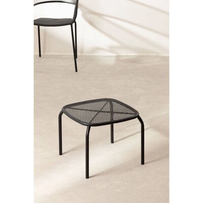 Sklum Dylha Tavolino in Acciaio Nero per Esterni - Arredo da Giardino Sklum Dylha Tavolino in Acciaio Nero per Esterni - Arredo da Giardino