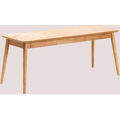 Panca in legno Betta Sklum - Legno Naturale - 45x110x42cm Panca in legno Betta Sklum - Legno Naturale - 45x110x42cm