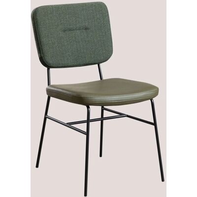 Sklum Milih Sedia Verde Caqui - Stile Industriale Vintage Sklum Milih Sedia Verde Caqui - Stile Industriale Vintage