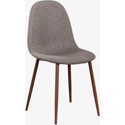 SKLUM - Graue Talpa Leinen Esszimmerstuhl - Esszimmerstuhl SKLUM - Graue Talpa Leinen Esszimmerstuhl - Esszimmerstuhl
