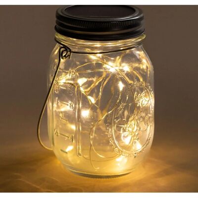 SKLUM Zol Solar-Glas mit LED-Lichterkette - Außenbeleuchtung SKLUM Zol Solar-Glas mit LED-Lichterkette - Außenbeleuchtung