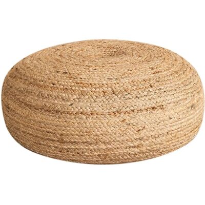 SKLUM Pouf Rotondo in Juta - Naturale - 22,5-25cm - Pouf SKLUM Pouf Rotondo in Juta - Naturale - 22,5-25cm - Pouf
