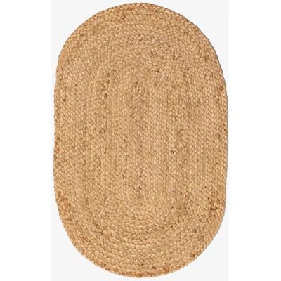 SKLUM Natürlicher Jute Oval Fußmatte - Fußmatte SKLUM Natürlicher Jute Oval Fußmatte - Fußmatte