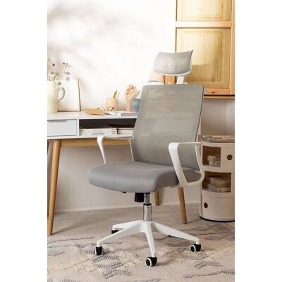 SKLUM Bürostuhl - Grau - Höhenverstellbar - Ergonomischer Komfortstuhl SKLUM Bürostuhl - Grau - Höhenverstellbar - Ergonomischer Komfortstuhl