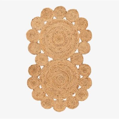Tappeto in juta naturale SKLUM - 96x57 cm - Tappeto Tappeto in juta naturale SKLUM - 96x57 cm - Tappeto