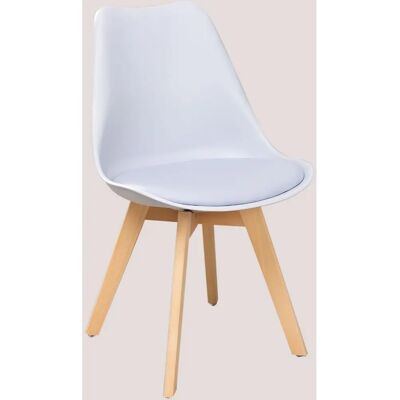 SKLUM Nordische Stuhl Grau - Ergonomisch, Holzbeine, Verschiedene Farben - Stuhl SKLUM Nordische Stuhl Grau - Ergonomisch, Holzbeine, Verschiedene Farben - Stuhl