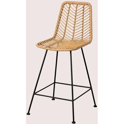 SKLUM Natürlicher Hoher Hocker - Rattan Rustik Design SKLUM Natürlicher Hoher Hocker - Rattan Rustik Design