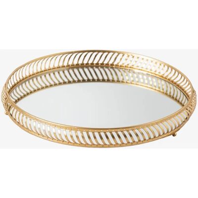SKLUM Daffne Glasschale - Vintage Runde Dekoration - 37cm SKLUM Daffne Glasschale - Vintage Runde Dekoration - 37cm