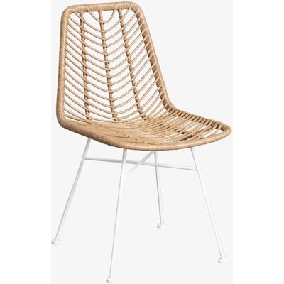 Sklum Gartenstuhl aus synthetischem Rattan - Moderner Boho-Stil Sklum Gartenstuhl aus synthetischem Rattan - Moderner Boho-Stil