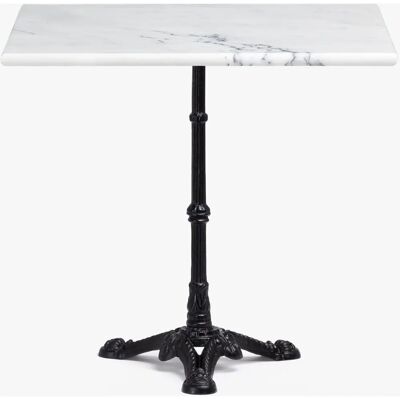 Tavolo Bar in Marmo Sklum - Base in Ferro Vintage - 72x60x60 cm Tavolo Bar in Marmo Sklum - Base in Ferro Vintage - 72x60x60 cm