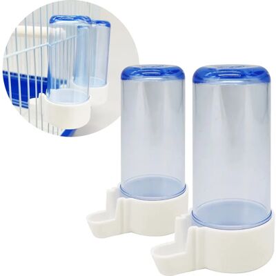 Unbranded - 2-Pack Cage Feeder - Plastic - Publicité Unbranded - 2-Pack Cage Feeder - Plastic - Publicité