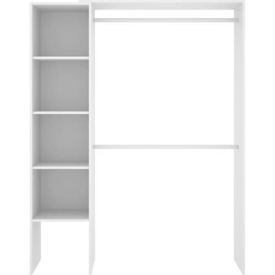 Dekit Armario Vestidor Blanco Reversible - 140/110cm Dekit Armario Vestidor Blanco Reversible - 140/110cm