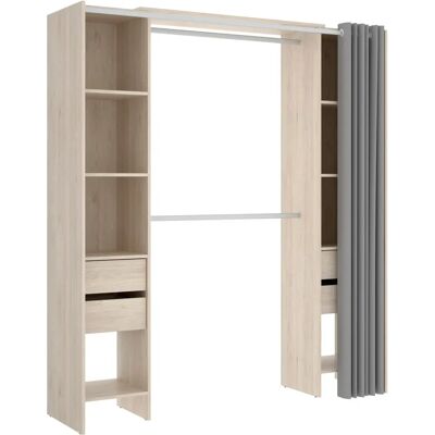 ARTEMIO Modelo L 180-113 x 50 x 205 cm - Armario Roble Natural ARTEMIO Modelo L 180-113 x 50 x 205 cm - Armario Roble Natural