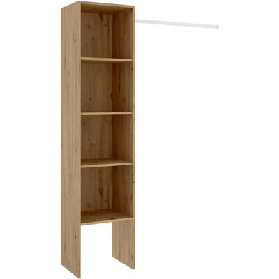 Kit de vestidor Nordic - Barra ajustable y estantes Kit de vestidor Nordic - Barra ajustable y estantes