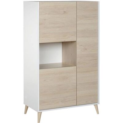 Dekit KOLYMA Mueble Aparador - Estilo Escandinavo, 3 Puertas Dekit KOLYMA Mueble Aparador - Estilo Escandinavo, 3 Puertas