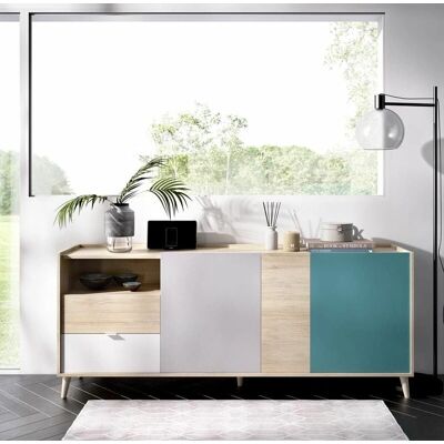 Dekit Modelo nova - Aparador moderno reversible 75x180 cm Dekit Modelo nova - Aparador moderno reversible 75x180 cm