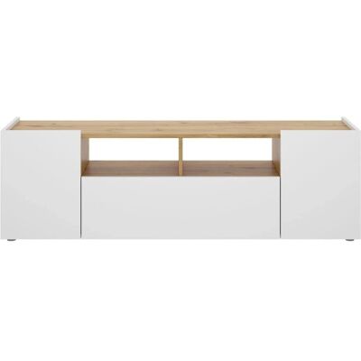 Mueble de TV DEKIT Isola - Blanco, Nordic, 44x142x35cm Mueble de TV DEKIT Isola - Blanco, Nordic, 44x142x35cm