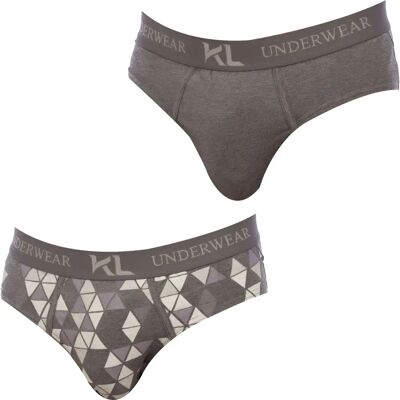 Kisses&Love KLS2 Βασικά γκρι εσώρουχα - Εσώρουχα Kisses&Love KLS2 Βασικά γκρι εσώρουχα - Εσώρουχα