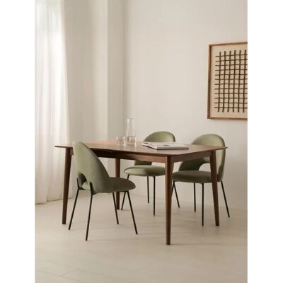 Kenay Brent - Nogal - 140 cm - Mesa de comedor rectangular Kenay Brent - Nogal - 140 cm - Mesa de comedor rectangular