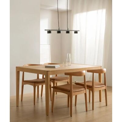 Kenay - Vinti - Chêne - 160-210 cm - Table à manger - Publicité Kenay - Vinti - Chêne - 160-210 cm - Table à manger - Publicité