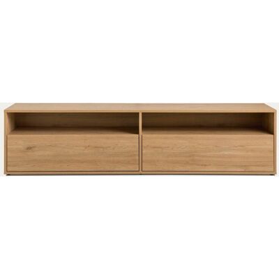 Kenay Home Hegas Meuble TV en Bois Naturel - Meuble TV - Publicité Kenay Home Hegas Meuble TV en Bois Naturel - Meuble TV - Publicité