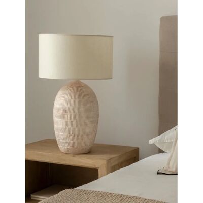 Lámpara de Sobremesa Loft de Cerámica de Kenay Home - Lámpara de Mesa Lámpara de Sobremesa Loft de Cerámica de Kenay Home - Lámpara de Mesa