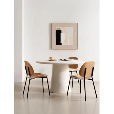 Kenay - Baltic - 120 cm - Weißer Zement - Dining Table Kenay - Baltic - 120 cm - Weißer Zement - Dining Table