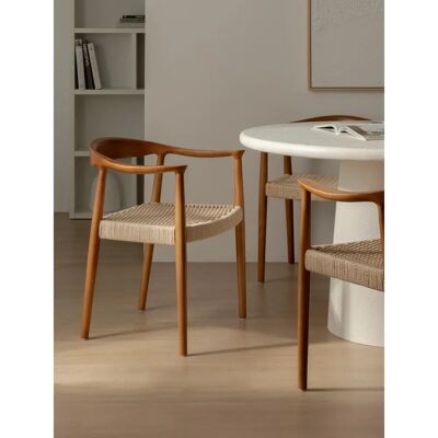 Kenay - Silla madera - cuerda natural - nogal - Chair Kenay - Silla madera - cuerda natural - nogal - Chair