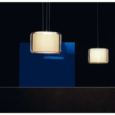 Marset Mercer 30 Pendelleuchte - Glas & Polyester Marset Mercer 30 Pendelleuchte - Glas & Polyester