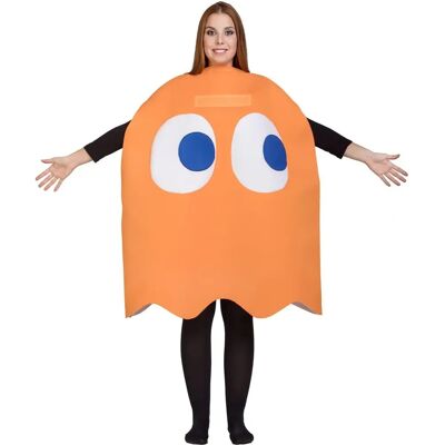 Funiglobal Funidelia Pac-Man Clyde Kostüm 80er Jahre Erwachsene Unisex Orange Funiglobal Funidelia Pac-Man Clyde Kostüm 80er Jahre Erwachsene Unisex Orange