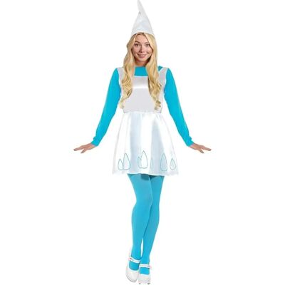 Funiglobal Funidelia Costume de Schtroumpfette - Bleu - Costumes - Publicité Funiglobal Funidelia Costume de Schtroumpfette - Bleu - Costumes - Publicité